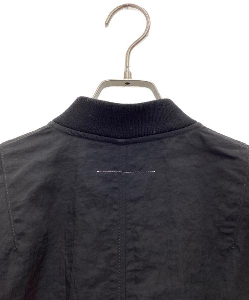 MM6 Maison Margiela（エムエムシックスメゾンマルジェラ）MM6 Maison Margiela (エムエムシックスメゾンマルジェラ) ロングMA-1/ボンバージャケット ブラック サイズ:SIZE 40の古着・服飾アイテム