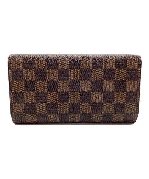 LOUIS VUITTON（ルイ ヴィトン）LOUIS VUITTON (ルイ ヴィトン) 長財布 ダミエ ブラウンの古着・服飾アイテム