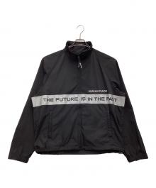 HUMAN MADE（ヒューマンメイド）の古着「Reflective Line Blouson ナイロンジャケット」｜ブラック×グレー