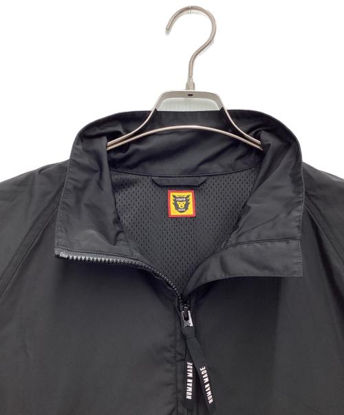 HUMAN MADE（ヒューマンメイド）HUMAN MADE (ヒューマンメイド) Reflective Line Blouson ナイロンジャケット ブラック×グレー サイズ:SIZE XLの古着・服飾アイテム