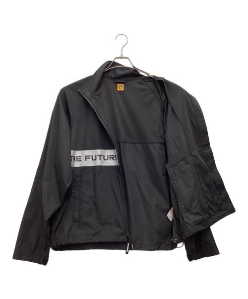 HUMAN MADE（ヒューマンメイド）HUMAN MADE (ヒューマンメイド) Reflective Line Blouson ナイロンジャケット ブラック×グレー サイズ:SIZE XLの古着・服飾アイテム