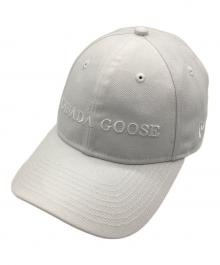 New Era×CANADA GOOSE（ニューエラ×カナダグース）の古着「キャップ」｜ホワイト