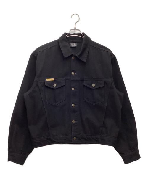 RRISON BLUES（-）RRISON BLUES (-) デニムウエスタンジャケット ブラック サイズ:SIZE Mの古着・服飾アイテム