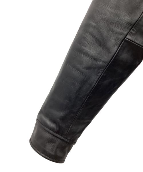 INDIAN MOTORCYCLE（インディアンモーターサイクル）INDIAN MOTORCYCLE (インディアンモーターサイクル) シングルライダースジャケット ブラック サイズ:SIZE Mの古着・服飾アイテム