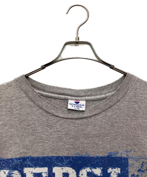 PEPSI（ペプシ）PEPSI (ペプシ) 半袖カットソー 企業ロゴ 90s グレー サイズ:SIZE XLの古着・服飾アイテム