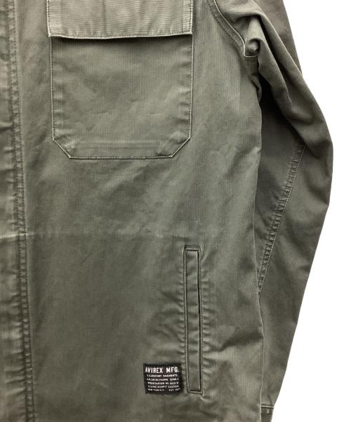 AVIREX（アヴィレックス）AVIREX (アヴィレックス) ミリタリージャケット オリーブ サイズ:SIZE Lの古着・服飾アイテム
