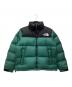 THE NORTH FACE（ザ ノース フェイス）の古着「ショートヌプシジャケット」｜グリーン