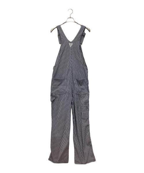 OSH KOSH（オシュコシュ）OSH KOSH (オシュコシュ) オーバーオール ネイビー×ホワイト サイズ:SIZE 76cm (W30)の古着・服飾アイテム