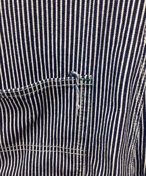OSH KOSH（オシュコシュ）OSH KOSH (オシュコシュ) オーバーオール ネイビー×ホワイト サイズ:SIZE 76cm (W30)の古着・服飾アイテム