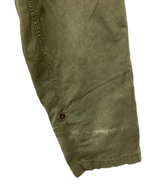 A.M.SEYNAEVE（エー エム セイナーブ）A.M.SEYNAEVE (エー エム セイナーブ) ダブルフェイスカーゴパンツ ミリタリーパンツ オランダ軍 50S オリーブ サイズ:SIZE 91cm (W36)の古着・服飾アイテム