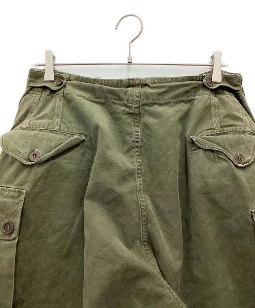 A.M.SEYNAEVE（エー エム セイナーブ）A.M.SEYNAEVE (エー エム セイナーブ) ダブルフェイスカーゴパンツ ミリタリーパンツ オランダ軍 50S オリーブ サイズ:SIZE 91cm (W36)の古着・服飾アイテム