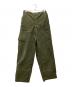 A.M.SEYNAEVE（エー エム セイナーブ）の古着「ダブルフェイスカーゴパンツ ミリタリーパンツ オランダ軍 50S」｜オリーブ