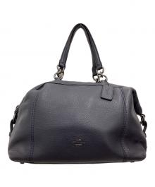 COACH（コーチ）の古着「2WAYバッグ」｜ネイビー