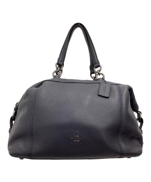 COACH（コーチ）COACH (コーチ) 2WAYバッグ ネイビーの古着・服飾アイテム