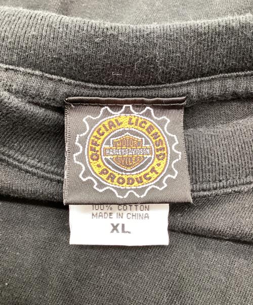 HARLEY-DAVIDSON（ハーレーダビッドソン）HARLEY-DAVIDSON (ハーレーダビッドソン) 半袖Tシャツ オーストラリア 推定 90s～ ブラック サイズ:SIZE XLの古着・服飾アイテム