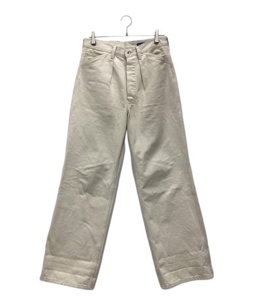 MHL（エムエイチエル）MHL (エムエイチエル) ワークパンツ アイボリー サイズ:SIZE 73.5cm (W29)の古着・服飾アイテム