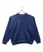 yashikiヤシキ）の古着「厚手カーディガン」｜スカイブルー