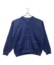yashiki（ヤシキ）の古着「厚手カーディガン」｜スカイブルー