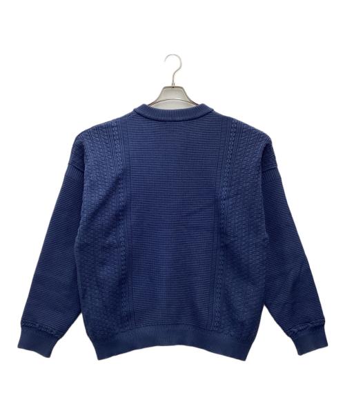 yashiki（ヤシキ）YASHIKI (ヤシキ) 厚手カーディガン スカイブルー サイズ:SIZE 3の古着・服飾アイテム