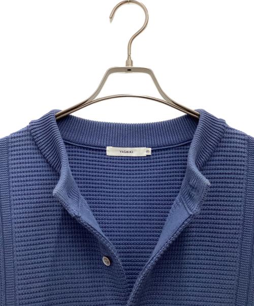 yashiki（ヤシキ）YASHIKI (ヤシキ) 厚手カーディガン スカイブルー サイズ:SIZE 3の古着・服飾アイテム