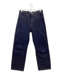 YAECA（ヤエカ）の古着「デニムパンツ」｜ネイビー