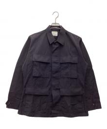 US ARMY（ユーエスアーミー）の古着「リップストップ ミリタリージャケット BDU Jacket」｜ネイビー