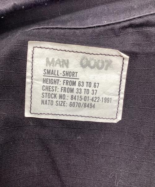 US ARMY（ユーエスアーミー）US ARMY (ユーエスアーミー) リップストップ ミリタリージャケット BDU Jacket ネイビー サイズ:SIZE Sの古着・服飾アイテム