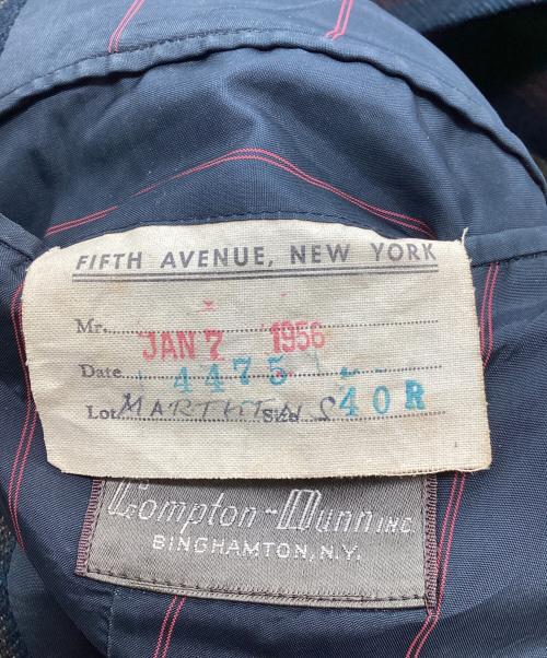 Witty Brothers（ウィッティーブラザーズ）Witty Brothers (ウィッティーブラザーズ) テーラードジャケット 推定50~60s マルチカラー サイズ:SIZE 40の古着・服飾アイテム