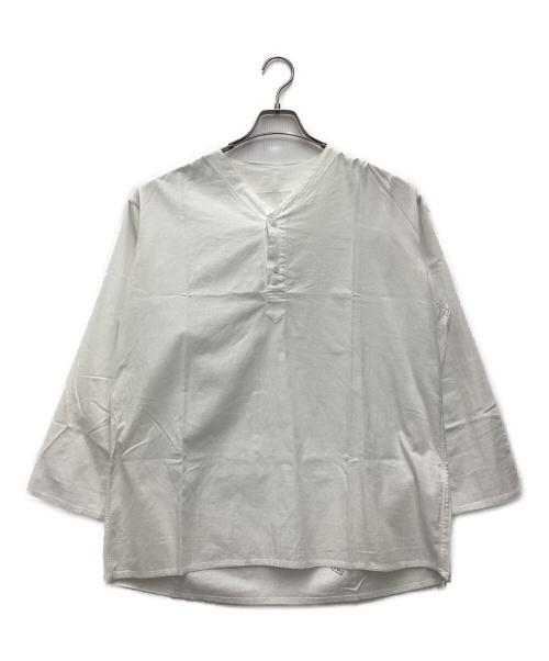 MILITARY（ミリタリー）MILITARY (ミリタリー) ロシア軍 スリーピングシャツ 推定80s ホワイト サイズ:SIZE 不明の古着・服飾アイテム