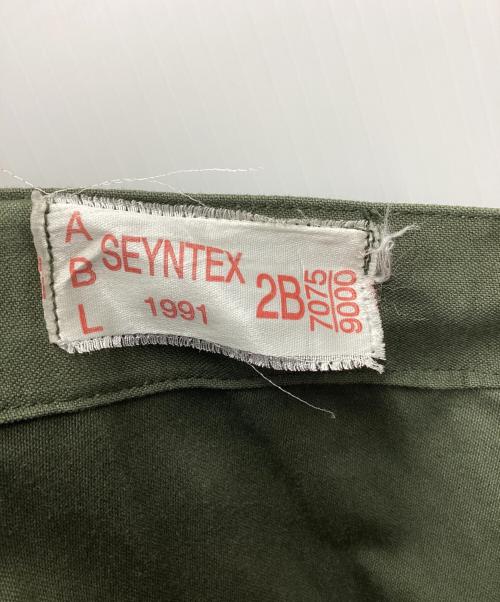 SEYNTEX（センテックス）SEYNTEX (センテックス) ミリタリーパンツ M-88 推定90～00s ベルギー軍 オリーブ サイズ:SIZE Lの古着・服飾アイテム