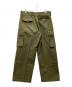 MILITARY (ミリタリー) M-47 推定前期50s ミリタリーパンツ ボタンフライ・スラッシュポケット・比翼使用 オリーブ サイズ:SIZE 不明：32000円