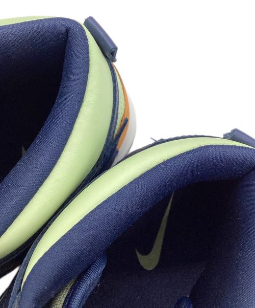 NIKE（ナイキ）NIKE (ナイキ) W NIKE DUNK HIGH LX グリーン×ネイビー サイズ:SIZE26.5cmの古着・服飾アイテム