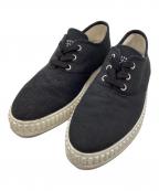 Maison Margielaメゾンマルジェラ）の古着「ローカットスニーカー」｜ブラック