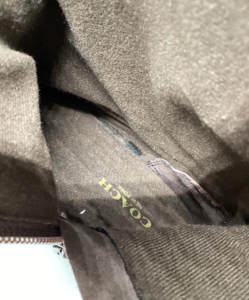 COACH（コーチ）COACH (コーチ) シグネチャー ミドルブーツ ベージュ サイズ:SIZE US5.5の古着・服飾アイテム