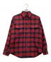 THE NORTH FACE（ザ ノース フェイス）の古着「長袖シャツ」｜レッド×ブラック