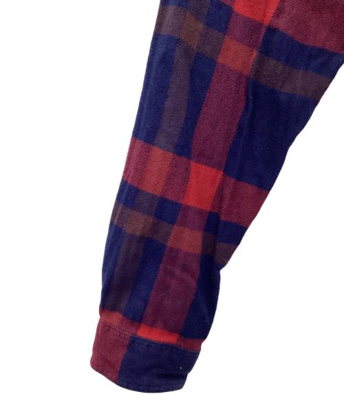 Patagonia（パタゴニア）Patagonia (パタゴニア) 長袖シャツ レッド×ネイビー サイズ:SIZE XSの古着・服飾アイテム