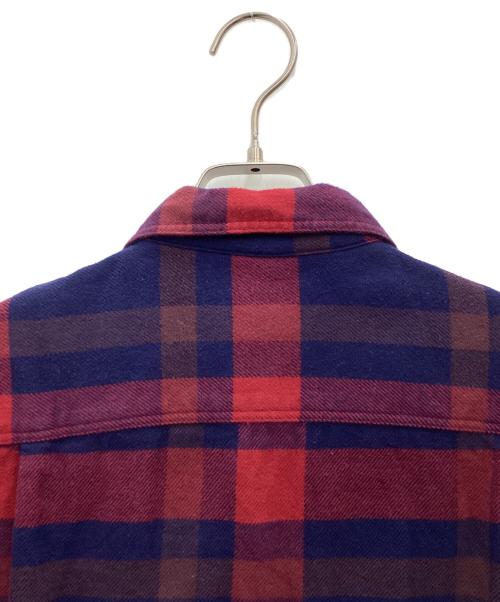 Patagonia（パタゴニア）Patagonia (パタゴニア) 長袖シャツ レッド×ネイビー サイズ:SIZE XSの古着・服飾アイテム
