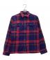 Patagonia（パタゴニア）の古着「長袖シャツ」｜レッド×ネイビー