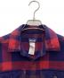 中古・古着 Patagonia (パタゴニア) 長袖シャツ レッド×ネイビー サイズ:SIZE XS：5000円