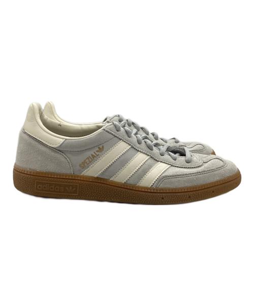 adidas（アディダス）adidas (アディダス) ローカットスニーカー HANDBALL SPEZIAL グレー×ホワイト サイズ:SIZE 26cmの古着・服飾アイテム