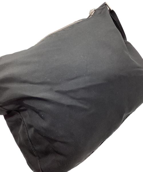 PRADA（プラダ）PRADA (プラダ) ナイロンショルダーバッグ ブラックの古着・服飾アイテム