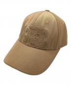KENZOケンゾー）の古着「キャップ Tiger Canvas Cap」｜カーキ