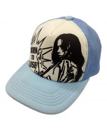Hysteric Glamour（ヒステリックグラマー）の古着「メッシュキャップ」｜スカイブルー