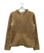 barefoot dreams×Ron Hermanベアフットドリームス×ロンハーマン）の古着「フリースジップパーカー」｜カーキ