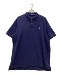 POLO RALPH LAUREN（ポロ・ラルフローレン）の古着「半袖ポロシャツ」｜ネイビー