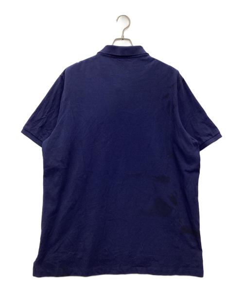 POLO RALPH LAUREN（ポロ・ラルフローレン）POLO RALPH LAUREN (ポロ・ラルフローレン) 半袖ポロシャツ ネイビー サイズ:SIZE XLの古着・服飾アイテム