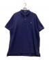POLO RALPH LAUREN（ポロ・ラルフローレン）の古着「半袖ポロシャツ」｜ネイビー