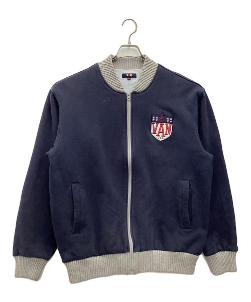 VAN（ヴァン）VAN (ヴァン) スタジャン ネイビー×グレー サイズ:SIZE LLの古着・服飾アイテム