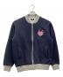 VAN（ヴァン）の古着「スタジャン」｜ネイビー×グレー