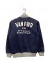 VAN (ヴァン) スタジャン ネイビー×グレー サイズ:SIZE LL：8000円